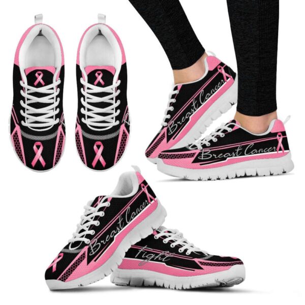 Breast Cancer Shoes Fight Grid Sneaker Walking Shoes, Designer Sneakers, Best Running Shoes