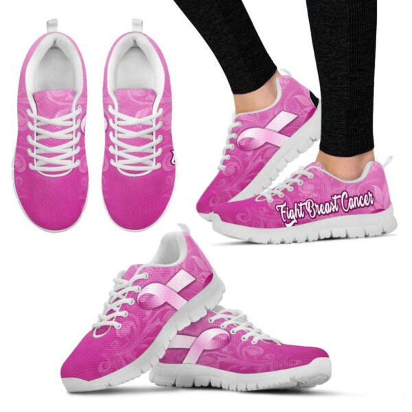 Breast Cancer Shoes Fight Pink Sneaker Walking Shoes Best Shoes, Designer Sneakers, Best Running Shoes