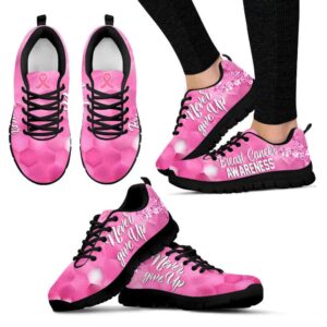 Breast Cancer Shoes Hexagonal Sneaker Walking Shoes,…