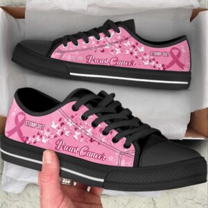 Breast Cancer Shoes Stomp Out Low Top…