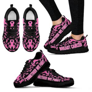 Breast Cancer Shoes Together We Fight Sneaker…