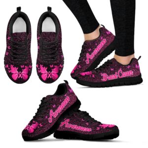 Breast Cancer Shoes Twinkle Sneaker Walking Shoes,…