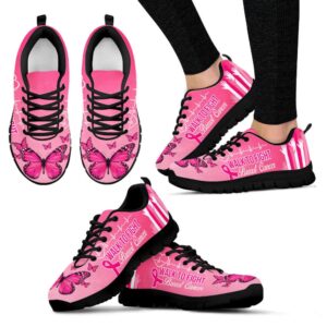 Breast Cancer Shoes Walk To Fight Sneaker…