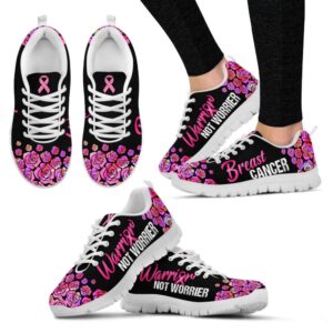 Breast Cancer Shoes Warrior Not Worrier Sneaker Walking Shoes Designer Sneakers Best Running Shoes 1 ibupp4.jpg