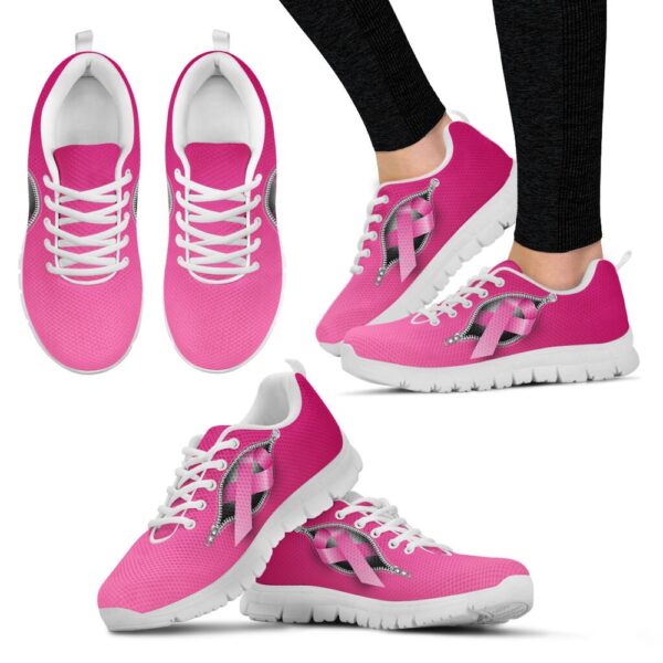 Breast Cancer Shoes Zipper Sneaker Walking Shoes Malalan, Designer Sneakers, Best Running Shoes