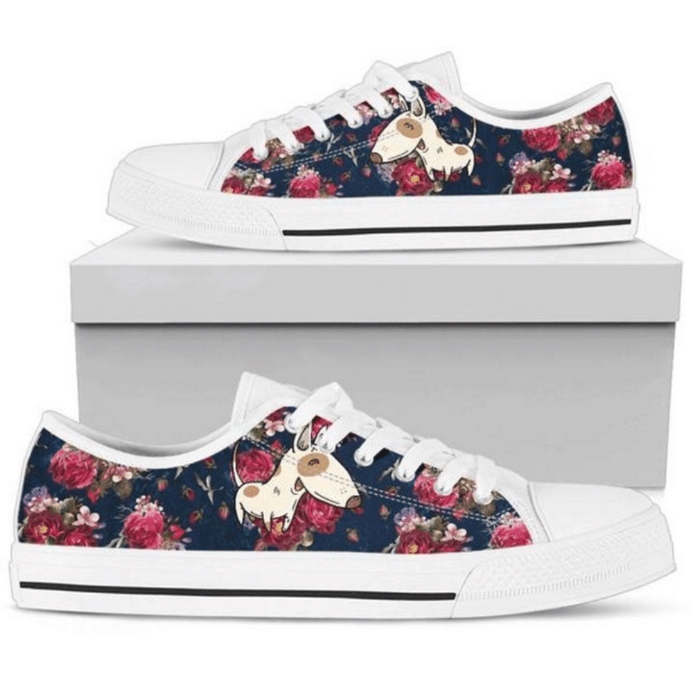 Bull Terrier Low Top Shoes Sneaker, Designer Low Top Shoes, Low Top Sneakers