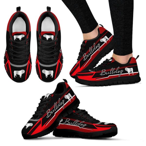 Bulldog Lover Shoes Sinwy Sneakers Walking Running Lightweight, Designer Sneakers, Sneaker Shoes