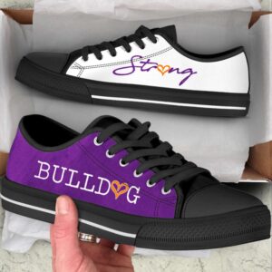 Bulldog Strong Low Top Shoes Canvas Sneakers…