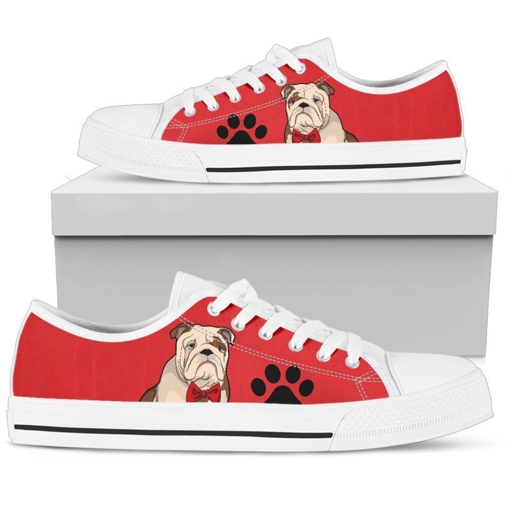Bulldog Women s Low Top Shoe Stylish &amp Comfortable Footwear, Designer Low Top Shoes, Low Top Sneakers