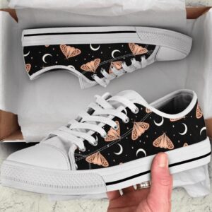 Butterfly Pattern, Boho Pattern Low Top Shoes…