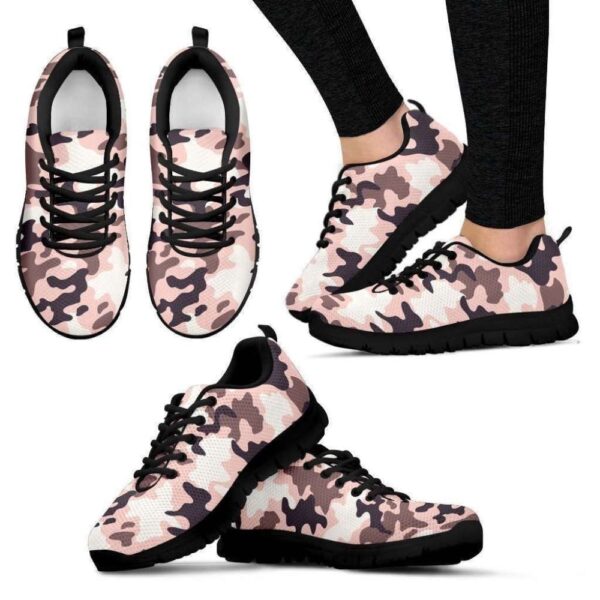 Camouflage Women’s Sneakers Walking Running Lightweight Casual Shoes, Designer Sneakers, Best Running Shoes