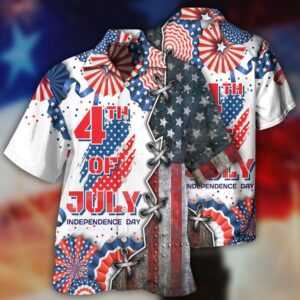 Celebrate Independence Day 4Th July 3D Hawaiian…