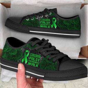 Cerebral Palsy Shoes Awareness Walk Low Top…