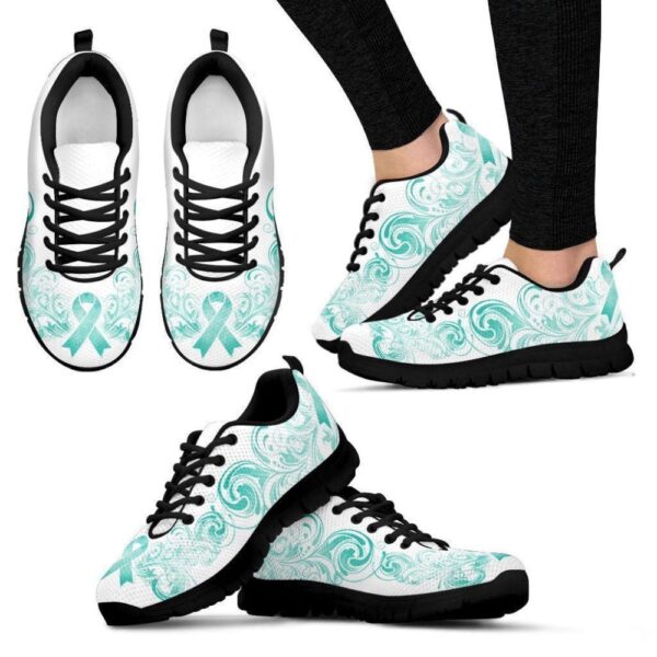 Cervical Cancer Awareness Women’s Sneakers, Designer Sneakers, Best Running Shoes