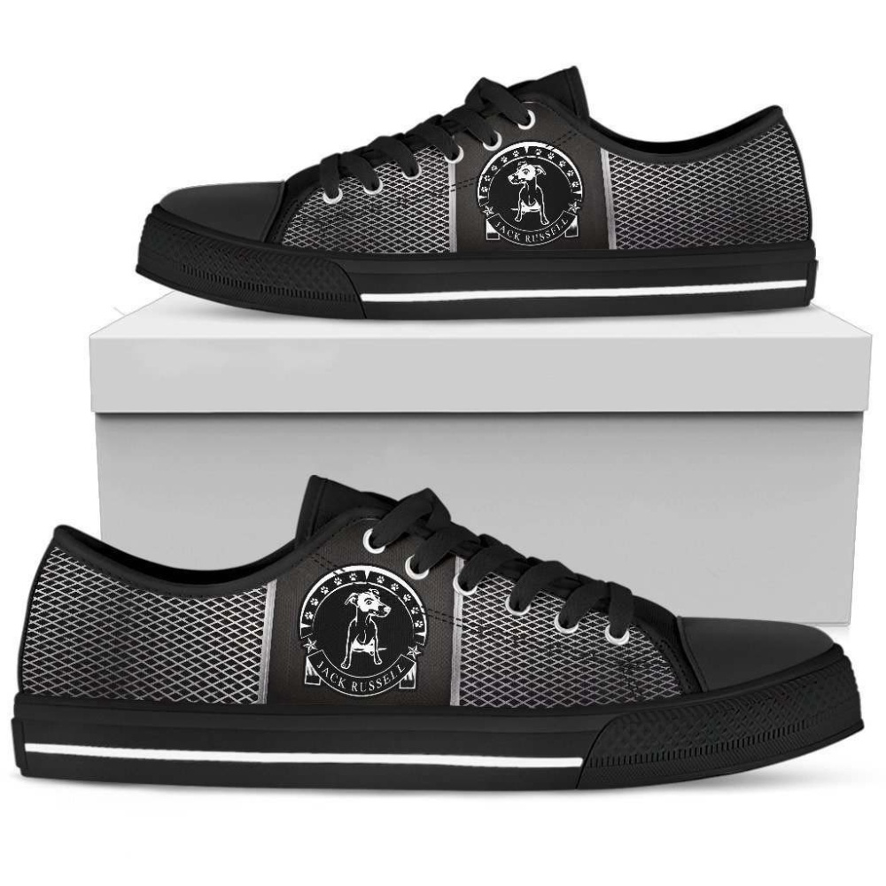 Charming Jack Russell Women’s Low Top Shoes A Playful Choice, Low Top Designer Shoes, Low Top Sneakers