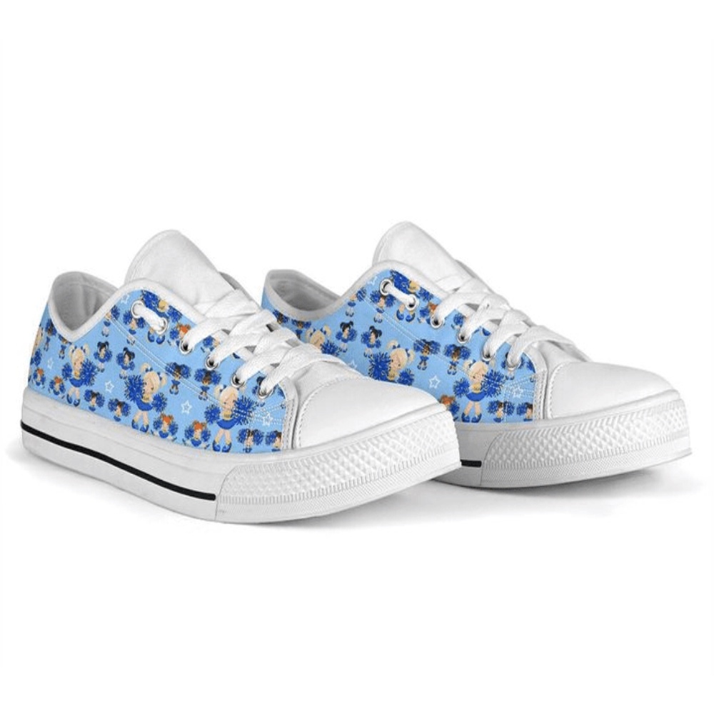 Cheerleading Traditional Low Top Shoes, Low Top Designer Shoes, Low Top Sneakers