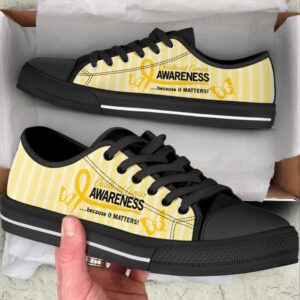 Childhood Cancer Shoes Because It Matters Low…