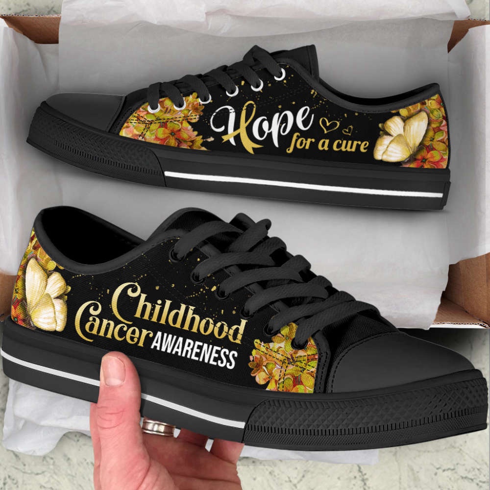 Childhood Cancer Shoes Hope For A Cure Low Top Shoes Canvas Shoes, Low Top Designer Shoes, Low Top Sneakers Childhood Cancer Shoes Hope For A Cure Low Top Shoes Canvas Shoes, Low Top Designer Shoes, Low Top Sneakers