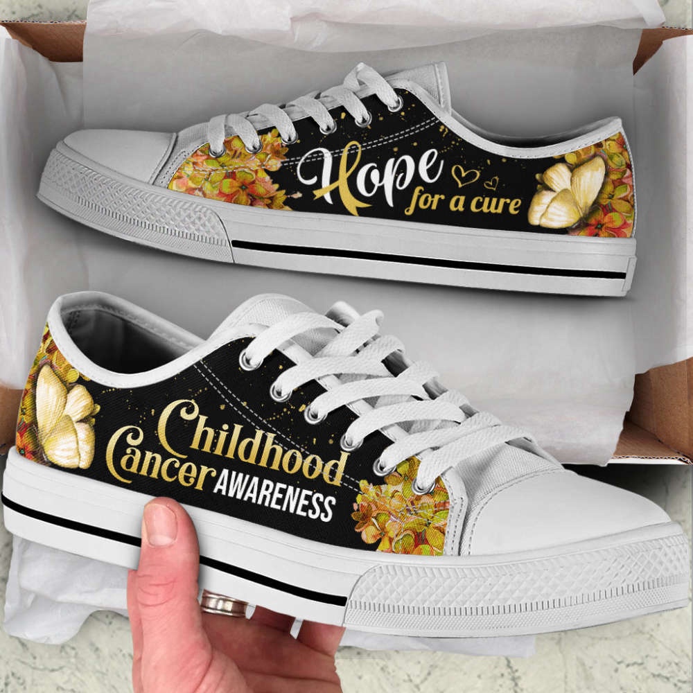 Childhood Cancer Shoes Hope For A Cure Low Top Shoes Canvas Shoes, Low Top Designer Shoes, Low Top Sneakers Childhood Cancer Shoes Hope For A Cure Low Top Shoes Canvas Shoes, Low Top Designer Shoes, Low Top Sneakers