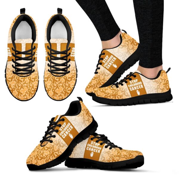Childhood Cancer Shoes Style Sneaker Walking Shoes, Designer Sneakers, Best Running Shoes