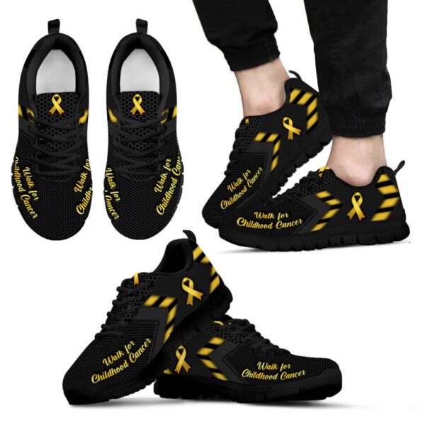 Childhood Cancer Shoes Walk For Simplify Style Sneakers Walking Shoes, Designer Sneakers, Best Running Shoes