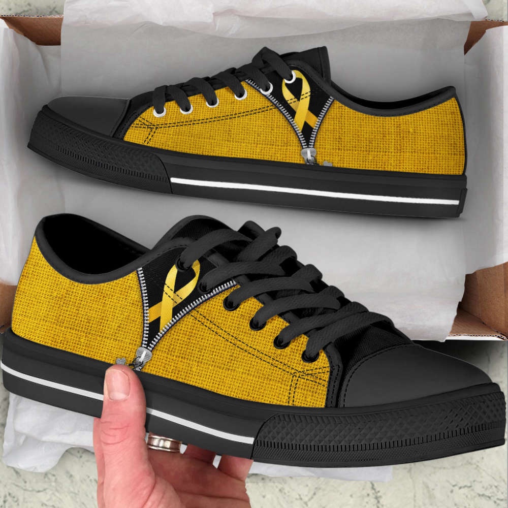 Childhood Cancer Shoes Zipper Low Top Shoes Canvas Shoes, Low Top Designer Shoes, Low Top Sneakers Childhood Cancer Shoes Zipper Low Top Shoes Canvas Shoes, Low Top Designer Shoes, Low Top Sneakers