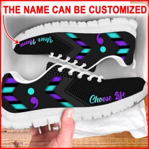 Choose Life Pattern Shoes Simplify Style Sneakers Walking Shoes Designer Sneakers Best Running Shoes 3 sw4yxu.jpg