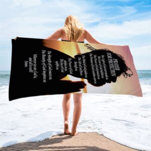 Christian Prayer For Protection Beach Towel Christian Beach Towel Summer Towels 2 ysegid.jpg