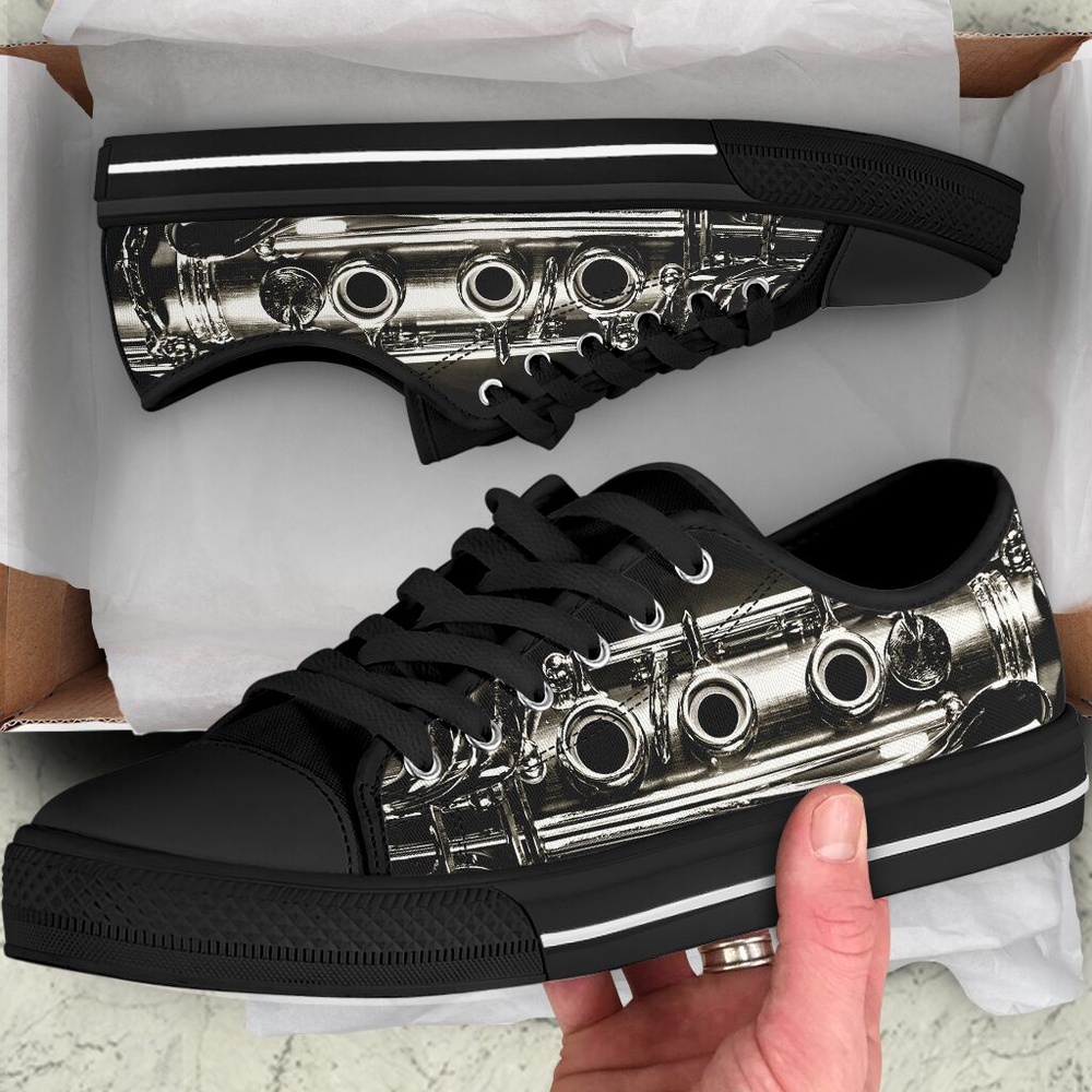 Clarinet Shortcut Low Top Shoes, Low Top Designer Shoes, Low Top Sneakers Clarinet Shortcut Low Top Shoes, Low Top Designer Shoes, Low Top Sneakers