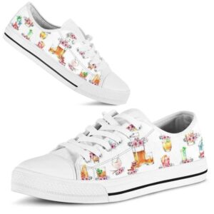 Cocktails Tool Flower Watercolor Low Top Shoes Low Top Designer Shoes Low Top Sneakers 2 jb7ooq.jpg