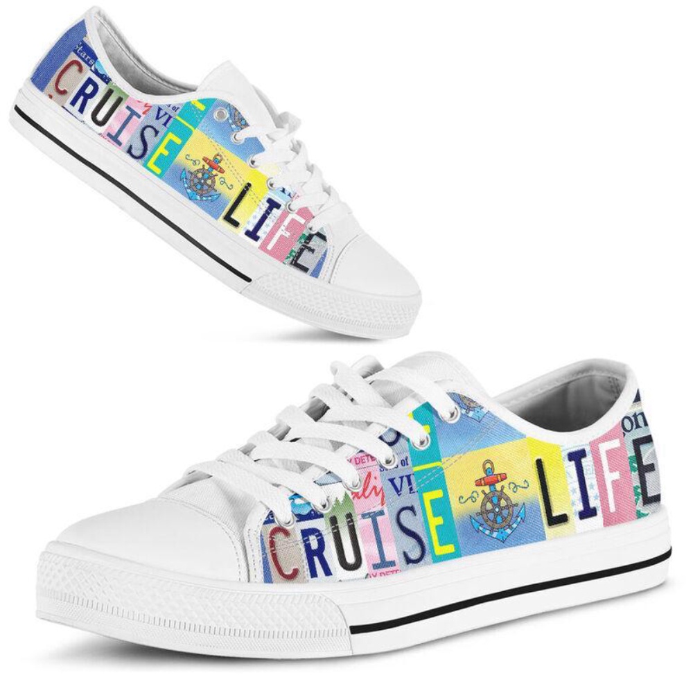 Cruise Life Low Top Shoes Stylish and Comfortable Footwear, Low Top Designer Shoes, Low Top Sneakers