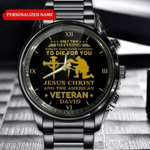 Custom Name Jesus Christ And The America Veteran Business Watch Watch Military Men Military Watch Fathers Watches 1 ocgrb6.jpg