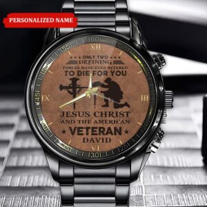 Custom Name Jesus Christ And The America Veteran Business Watch Watch Military Men Military Watch Fathers Watches 3 uj3zqk.jpg