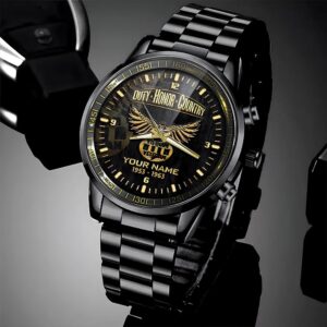 Custom Name Time Duty Honor Country Vietnam Veteran Business Watch Watch Military Men Military Watch Fathers Watches 3 utvzsf.jpg