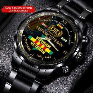 Custom Name Time Vietnam Veteran Business Watch Watch Military Men Military Watch Fathers Watches 2 mggpha.jpg