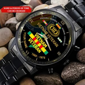 Custom Name Time Vietnam Veteran Business Watch Watch Military Men Military Watch Fathers Watches 4 tngntk.jpg