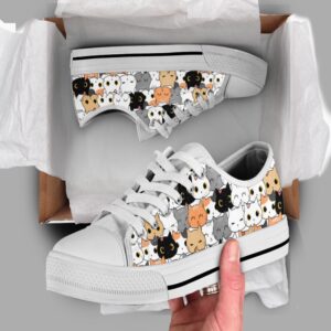 Cute Cats Shoes, Cat Sneakers, Casual Shoes,…