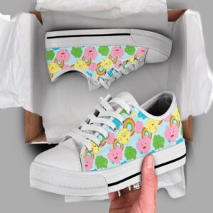 Cute Clouds Low Top Shoes Sneaker, Low…