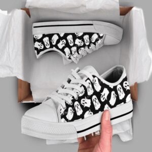 Cute Ghost Low Top Shoes, Low Top…