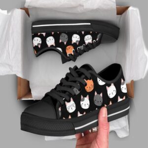 Cute Kitten Shoes Cat Sneakers Low Top Shoes For Cat Owner Gifts Low Top Sneakers Low Top Designer Shoes 2 x9hpiv.jpg