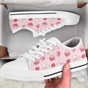 Cute Kitty Low Top Shoes, Low Tops,…