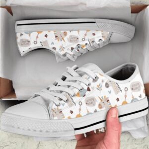 Cute Pattern Low Top Shoes, Low Tops,…
