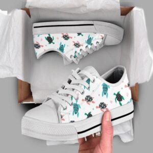 Cute Turtle Low Top Shoes, Low Tops,…