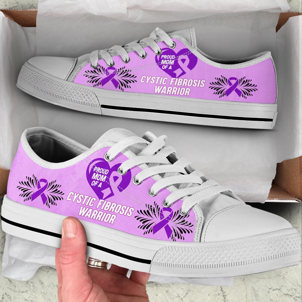Cystic Fibrosis Shoes Warrior Low Top Shoes, Low Top Designer Shoes, Low Top Sneakers