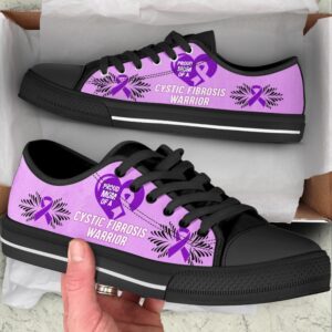 Cystic Fibrosis Shoes Warrior Low Top Shoes Low Top Designer Shoes Low Top Sneakers 2 fuactc.jpg