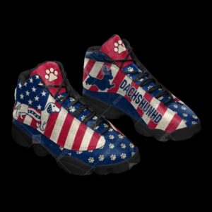 Dachshund Dog Flag Classic Pattern Shoes Sport…