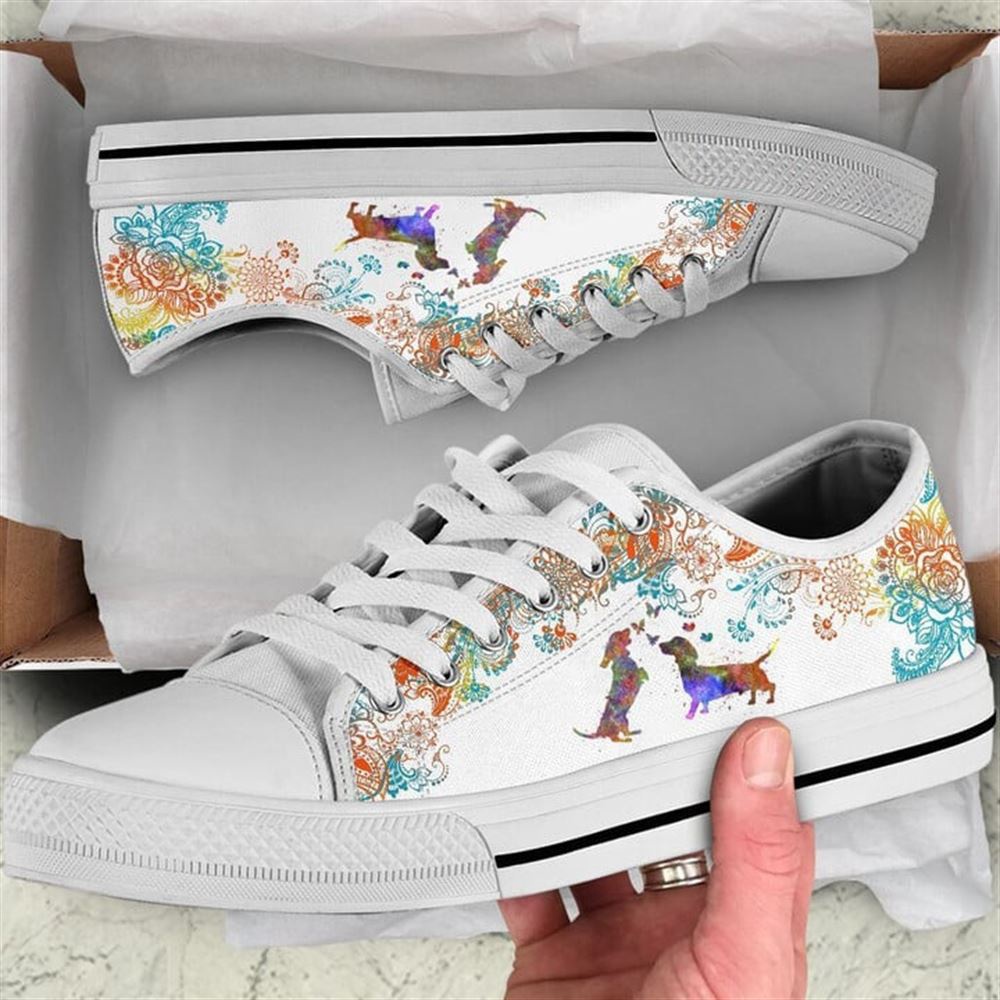 Dachshund Watercolors Low Top Shoes, Low Top Shoes Mens, Women, Designer Low Top Shoes, Low Top Sneakers Dachshund Watercolors Low Top Shoes, Low Top Shoes Mens, Women, Designer Low Top Shoes, Low Top Sneakers