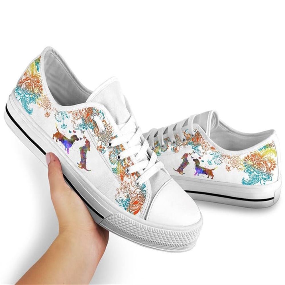 Dachshund Watercolors Low Top Shoes, Low Top Shoes Mens, Women, Designer Low Top Shoes, Low Top Sneakers Dachshund Watercolors Low Top Shoes, Low Top Shoes Mens, Women, Designer Low Top Shoes, Low Top Sneakers