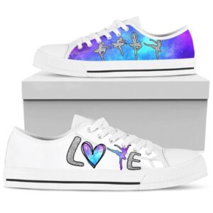 Dance Love Galaxy Sparkle Low Top Shoes,…