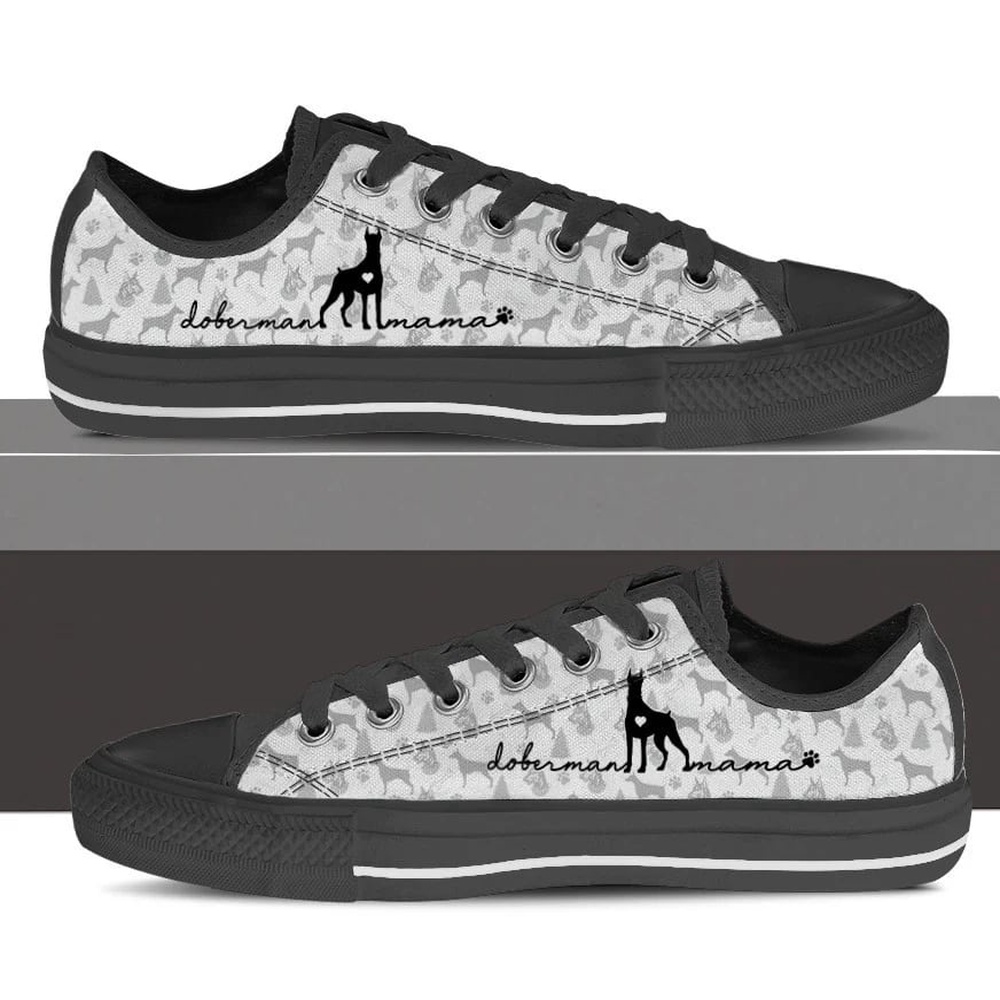 Doberman Low Top Shoes, Designer Low Top Shoes, Low Top Sneakers